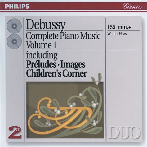 Debussy Piano Works Vol 1