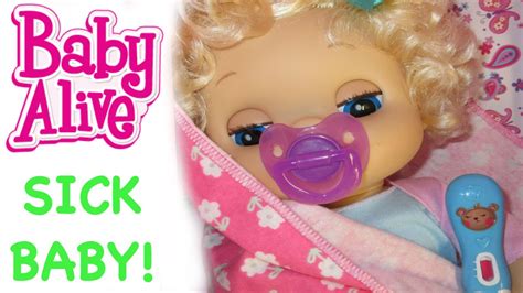 Baby Alive Sick Baby Emily Youtube