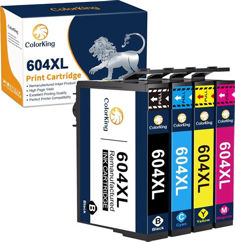 ColorKing 604 XL Cartouches Compatibles Avec Cartouche Epson 604 Pour