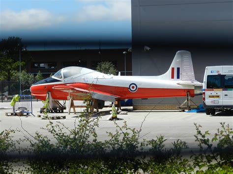 Xw405 Bac Jet Provost T5a Outside Hartlepool College Of F Flickr