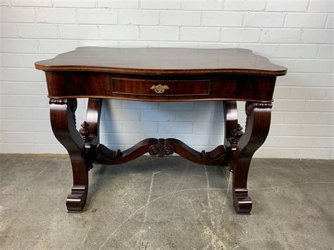 Lot A Mahogany Cross Banded Side Table English 19th Century