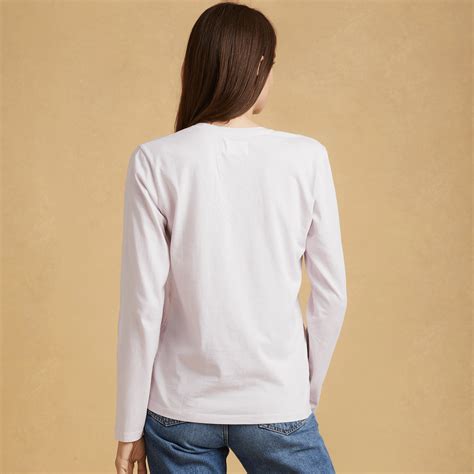 Womens Long Sleeve V Neck Classic T Shirt The Classic T Shirt Company