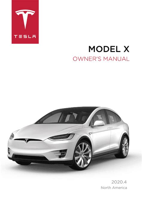 2020 Tesla Model X Owners Manual Pdf 247 Pages