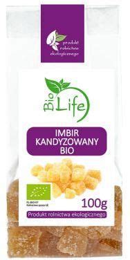 BioLife Imbir Kandyzowany 100g Bio Eko Ceny I Opinie Ceneo Pl