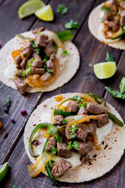 Asadero Cheese And Steak Tacos Recipe The Wanderlust Kitchen