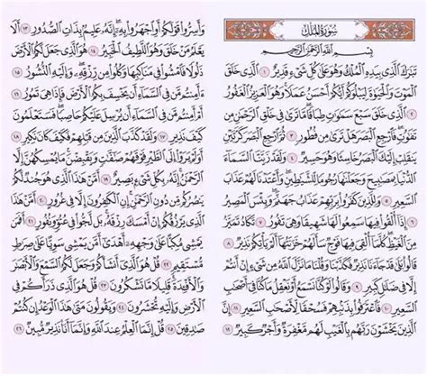 Surah Tabarakallazi In English Arabic And Transliteration Surah Mulk