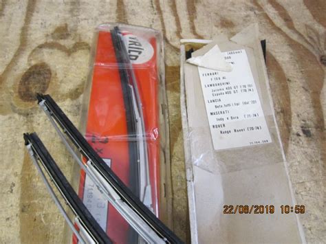 Original Set Wiper Blades Ferrari 365 Bb 512bb Daytona Tricocarello