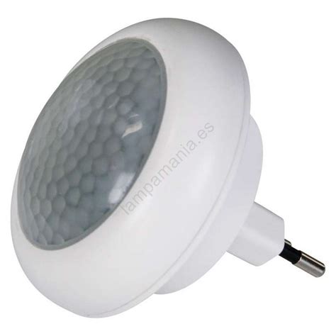 LED Luz Nocturna Con Sensor 8xLED 0 5W 230V Lampamania