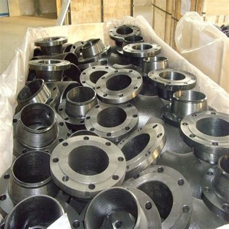 Round Astm A105 Mild Steel Flanges For Hardware Fitting Size 3 Inch