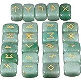 Amazon Mookaitedecor Rune Stones Set With Engraved Elder Futhark