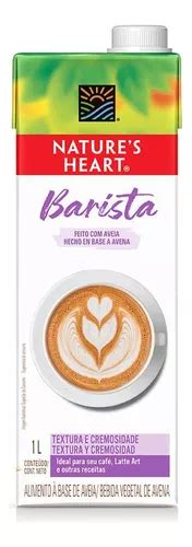 Bebida Vegetal Barista Aveia Natures Heart® 1l Mercadolivre