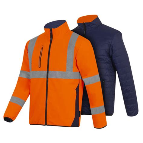 Blouson De Travail Haute Visibilit R Versible C T Urbain Yosemite T S