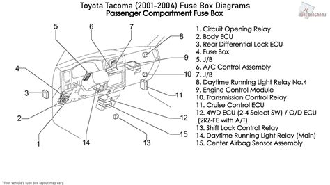 04 Toyota Tacoma Radio Wiring Diagram