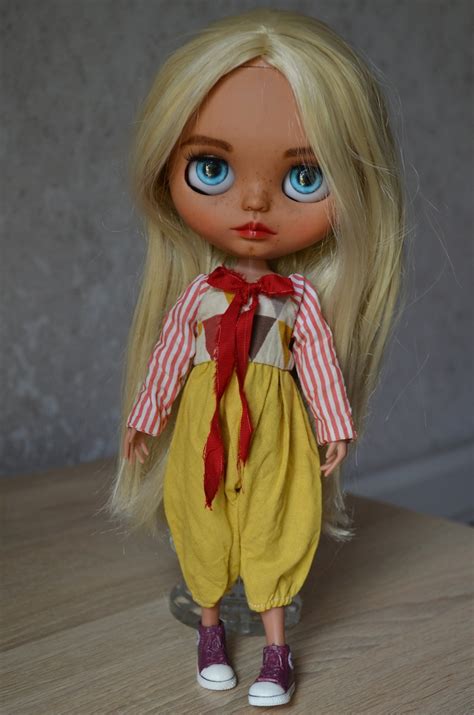 Blythe Circus Jumpsuit Blythe Clown Outfit Blythe Circus Etsy