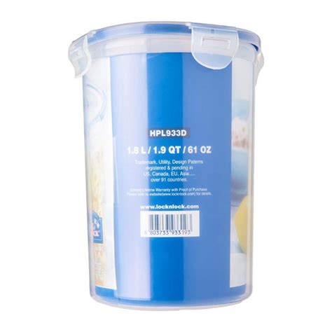 Locknlock Official Classic Airtight Food Container L Hpl D