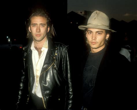 Nicolas Cage And Johnny Depp Oldschoolcool Nicolas Cage