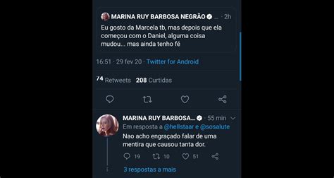 Foto Marina Ruy Barbosa Rebate Coment Rio De Seguidor Purepeople