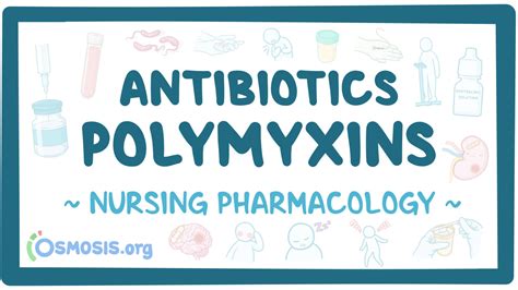 Antibiotics Polymyxins Nursing Pharmacology Video Causes