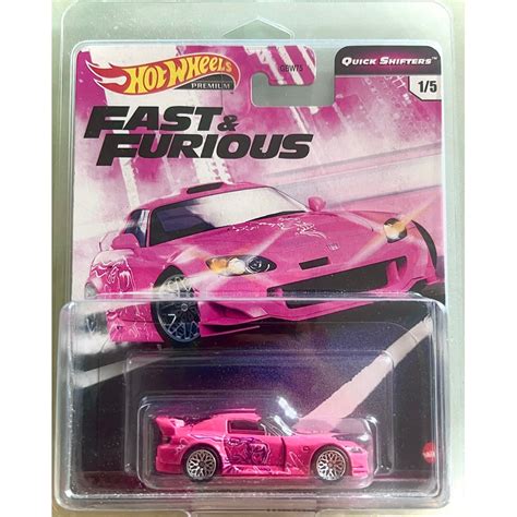 Xe mô hình Hot wheels Honda S Fast and Furious GBW không
