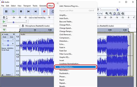 Comment Supprimer Le Bruit Avec Audacity