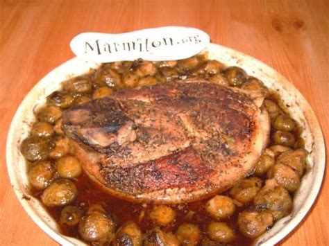 Rouelle De Porc Aux Chouchimettes Recipe Food Meat Pork