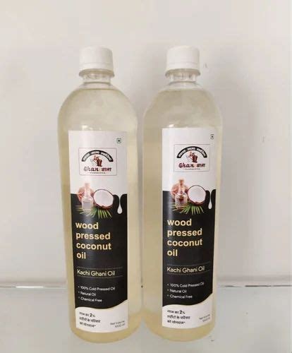 Lowers Cholesterol Wood Pressed Coconut Oil For Cooking Packaging