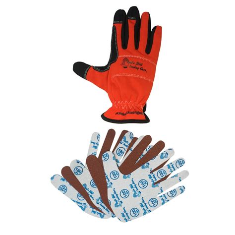 Peel And Stick Sanding Single Glove Set Right Medium With Paper