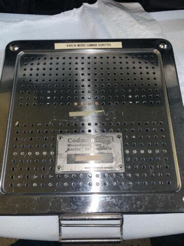 Codman 246 Karlin Micro Lumbar Curettes Set Medical Equipment Solutions
