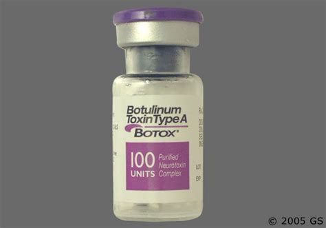 Botox 100 Unit Lyo Vial Therapeautic - 106424