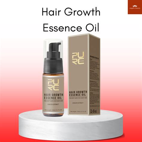 Purc Ginger Extract Fast Hair Growth Essence Essential Oil Liquid