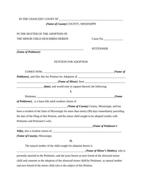 Mississippi Guardianship Forms Complete With Ease AirSlate SignNow