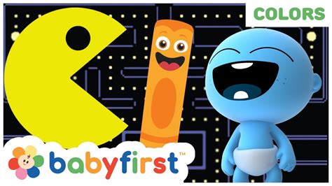 Pacman Vs Color Crew And Googoo Gaga Toddler Learning Video My Color