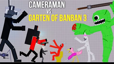 Titan Cameraman And Controled Speakerman Vs Garten Of Banban People