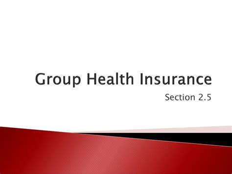 Group Health Insurance Ppt Download