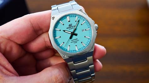 Casio Edifice Efr S D Tiffany Blue Unboxing Youtube