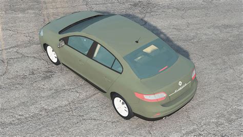 Renault Fluence 2009 For BeamNG Drive