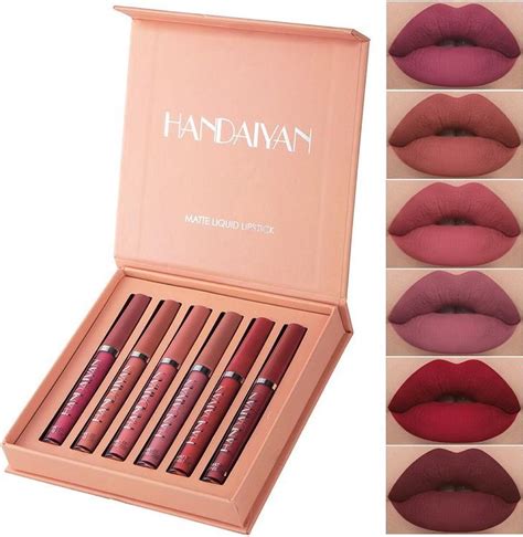 Handaiyan Lipstick Matte Set Van Kleuren Lippenstift