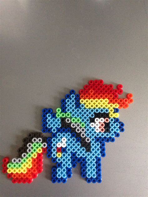 Rainbow Dash My Little Pony Perles Hama Perler Beads Perler Bead