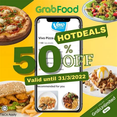 Vivo Pizza Grabfood Off Promotion