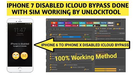 Iphone 7 7 Plus Passcodedisabled Bypass Done By Unlocktool Iphone