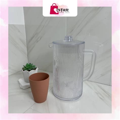 Jual Catalis Teko Plastik Bening Teko Kecil Mini Water Jug Bening