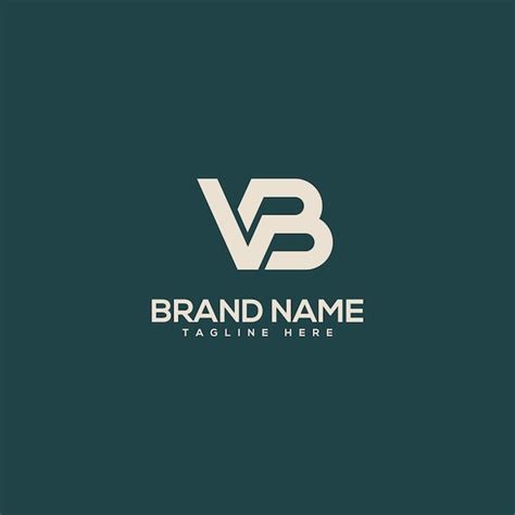 Premium Vector Professional Unique Letter Vb Bv Monogram Logo Design