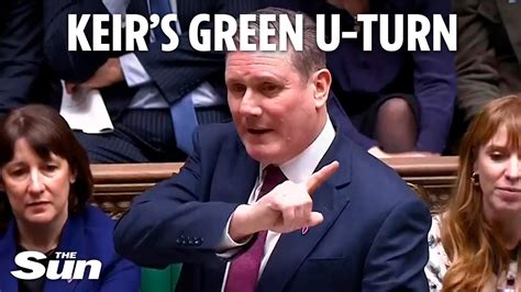 Keir Starmer Ditches Flagship Pledge To Spend £28bn On Green Projects In Huge U Turn Youtube