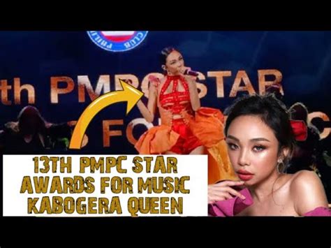 Kabogera Queen Humataw Sa Th Pmcp Star Awards For Music At Naka