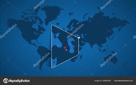 Detailed World Map Pinned Enlarged Map Armenia Neighboring Countries ...