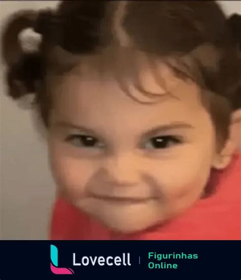 Figurinha Menina Sorrindo Sapeca Rea Es Crian As Para Whatsapp