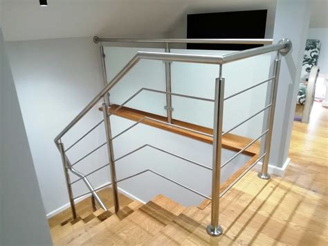 Balustrady Nierdzewne Szklane Por Cze Barierki Inox Konstrukcje Schody