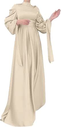 Ibtom Castle Women S Muslim Kaftan Abaya Prayer Dress Long Sleeve Maxi