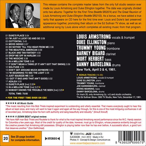 The Great Summit Louis Armstrong