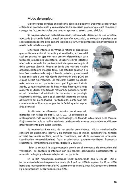 2019 01 8 VENTILACION MECANICA NO INVASIVA Y OXIGENOTERAPIA EN